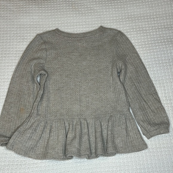 Cat & Jack Sweater and Thermal Top Girls Size 3T - Picture 8 of 9